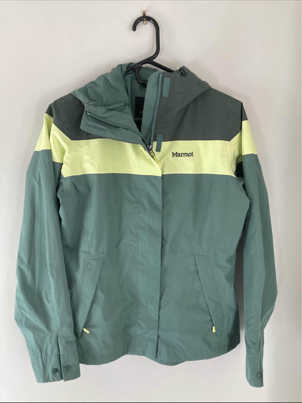 Marmot Women’s Rain Jacket - Roam Urban Army/Dark Zinc